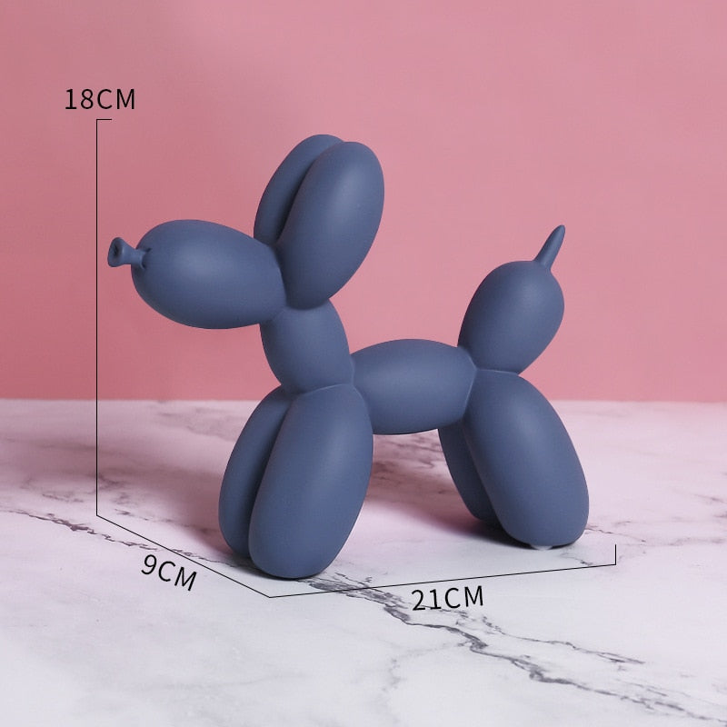 Luxe woningdecoratie, ballon hond decor, bureau accessoires, dierenversiering, moderne populaire kunst, Nordic beelden