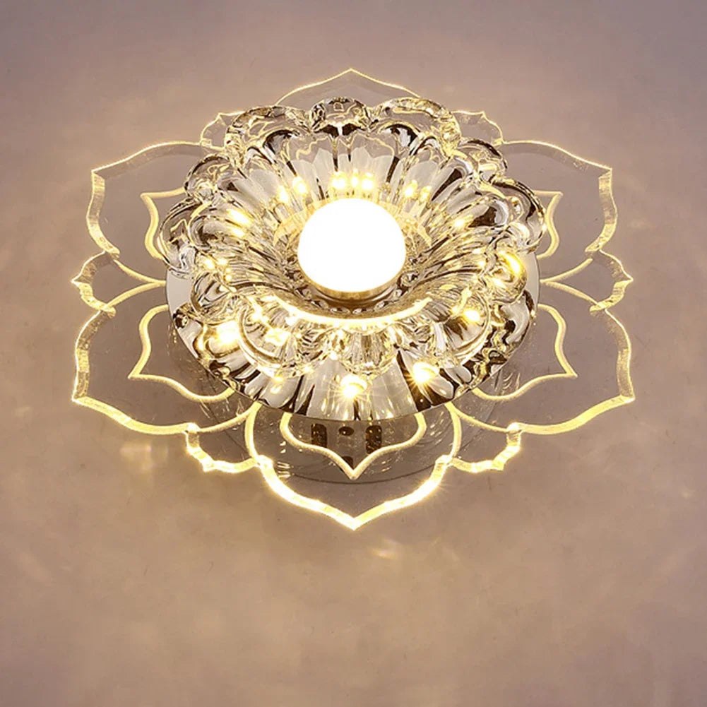 Moderne LED-ceilinglamp Crystal ceiling lamp - Slaapkamer-chandelier Indoor lighting for living room Home decor LED chandelier