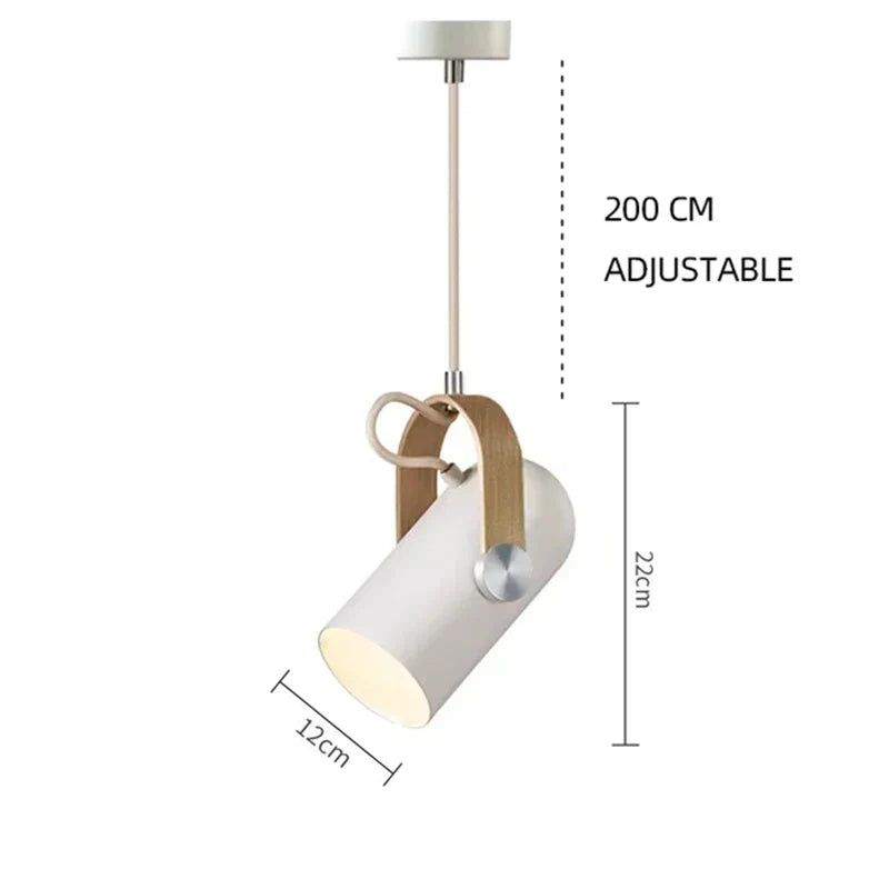 Moderne draaibare hanglamp – Verstelbare metalen hanglamp voor slaapkamer, woonkamer, eetkamer of keuken