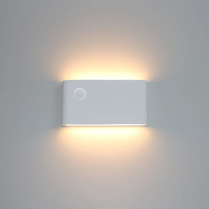 Moderne LED buiten bewegingssensor waterproof wandlamp - Ideaal voor tuin-, binnenplaats- en gangverlichting