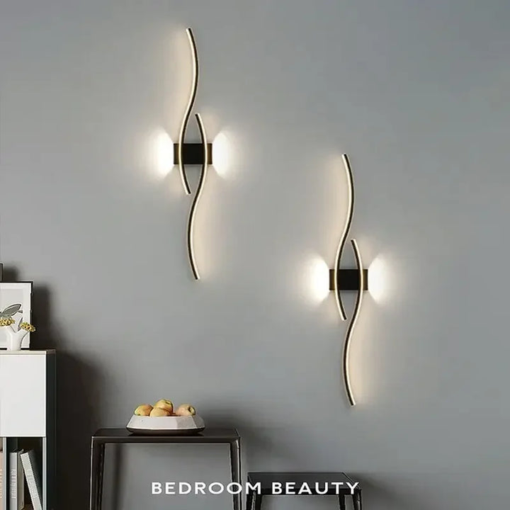 Moderne LED Wandlamp – Dimbare Op- en Neerwaartse Wandlamp voor Slaapkamer, Woonkamer en Interieurs
