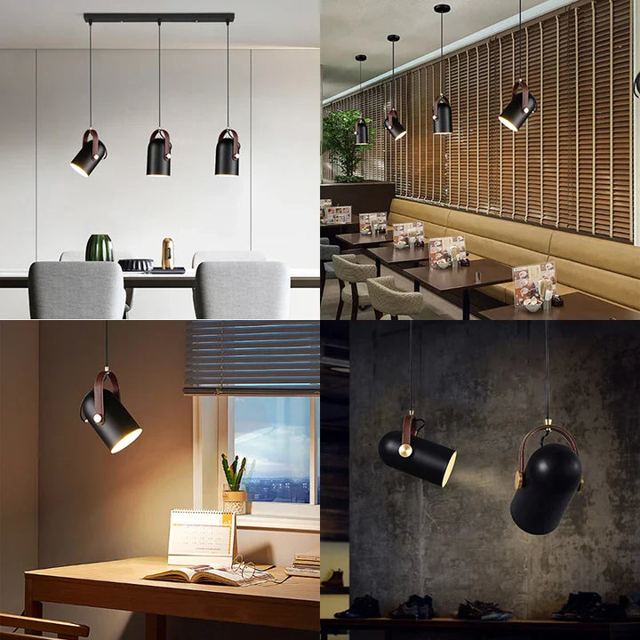 Moderne draaibare hanglamp – Verstelbare metalen hanglamp voor slaapkamer, woonkamer, eetkamer of keuken