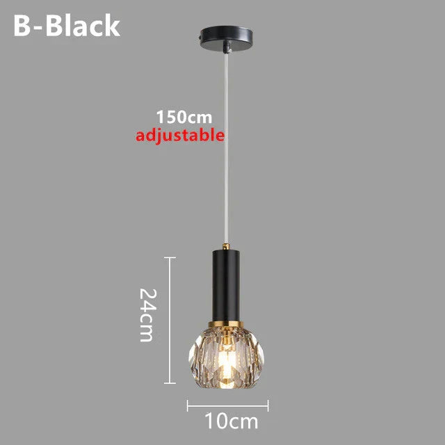 LED Nordic Moderne Kleine Kroonluchter G9 AC90-260V Slaapkamer Nachtkast Kroonluchter Eetkamer Woonkamer Bar Creatieve Kristallen Licht