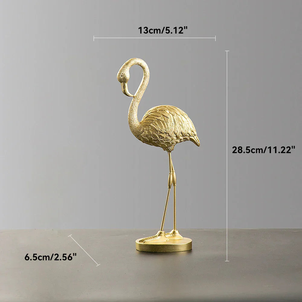 Noordse Flamingo Beeld Figur Standbeeld Sculptuur Woonkamer Kantoor Bruiloft Feest Ornamenten Huishouddecoratie Decoratieaccessoires
