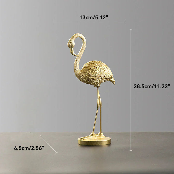Noordse Flamingo Beeld Figur Standbeeld Sculptuur Woonkamer Kantoor Bruiloft Feest Ornamenten Huishouddecoratie Decoratieaccessoires