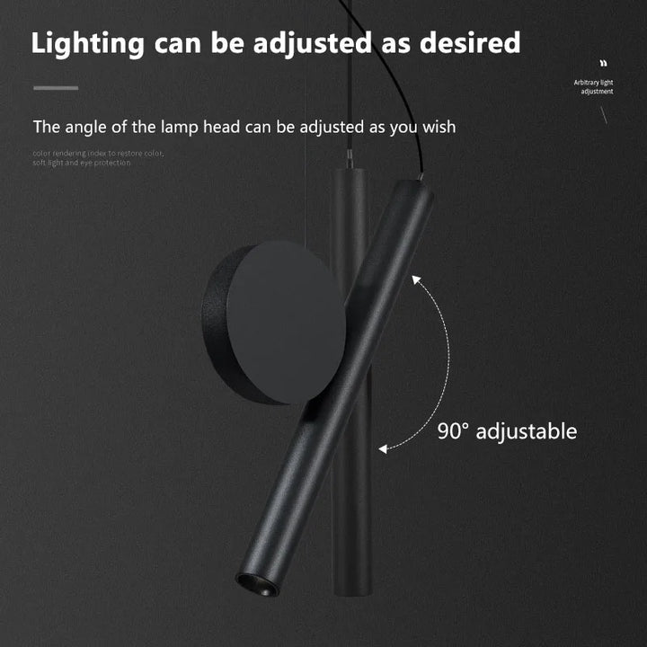 Moderne LED hanglamp - Verstelbare kabel voor slaapkamer, woonkamer en kantoor
