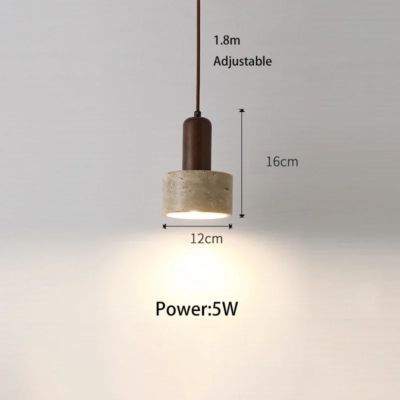 Moderne LED-Hanglamp - Scandinavische Hanglamp voor Slaapkamer, Woonkamer en Hotel met E27-lamp