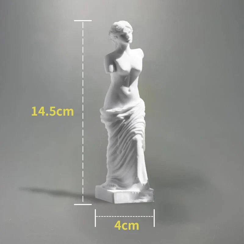 Nordic INS Stijl Karakter Gips Beeld DIY Geschilderde Schets Fotografie Props Tafel Decoraties Thuis Kunst Gips Decoratie