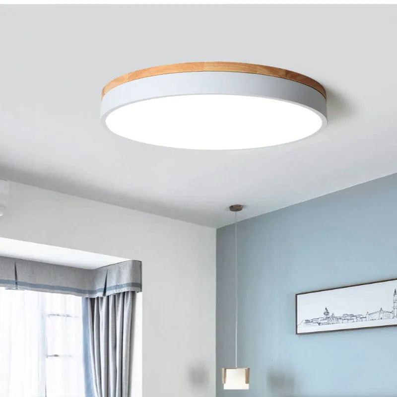 Moderne LED-Plafondlamp – 27W Opbouwlamp met warme, koude en natuurlijke lichtopties voor woonkamer, slaapkamer en keuken