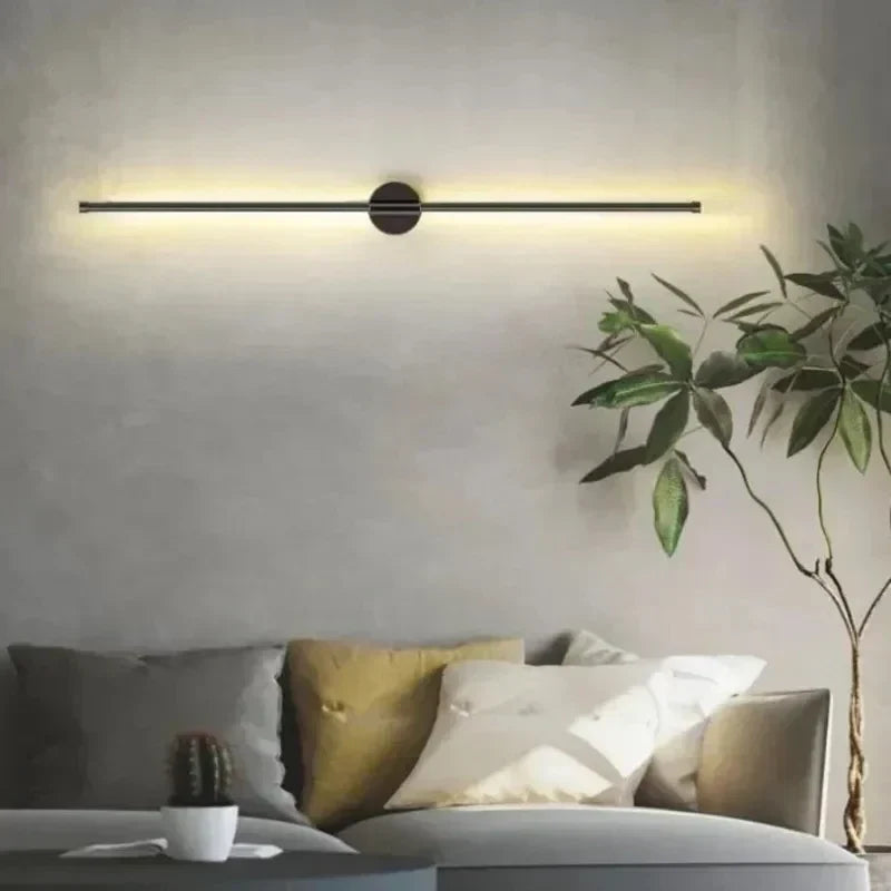 Moderne LED Wandlamp - Slanke Op- en Afwaartse Lichtbron voor Slaapkamer, Woonkamer en Gang