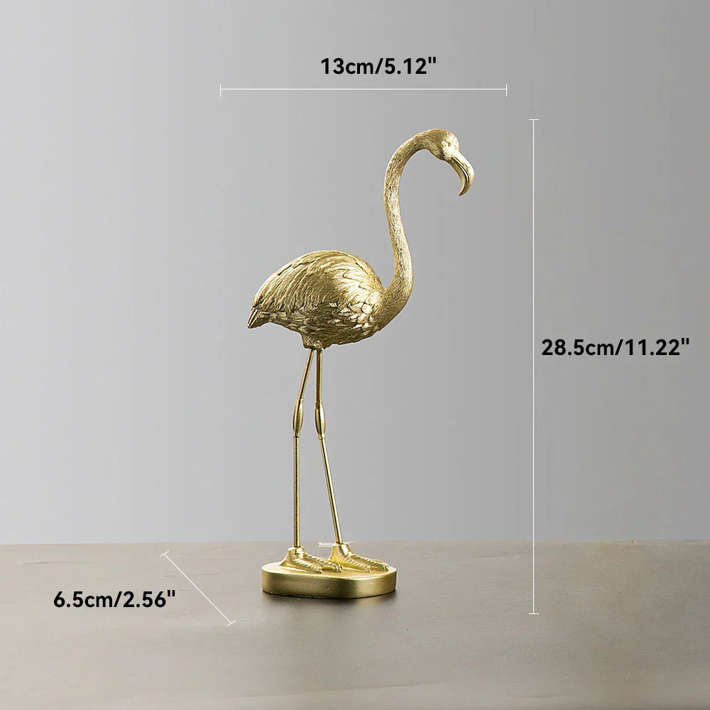Noordse Flamingo Beeld Figur Standbeeld Sculptuur Woonkamer Kantoor Bruiloft Feest Ornamenten Huishouddecoratie Decoratieaccessoires