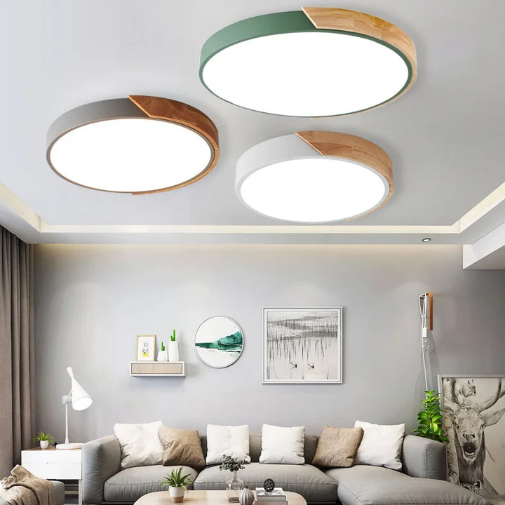Moderne LED plafondlamp Macaron kroonluchter