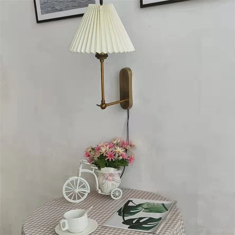 Moderne draaibare wandlamp – LED Origami lampenkap voor slaapkamer, woonkamer en badkamerdecoratie