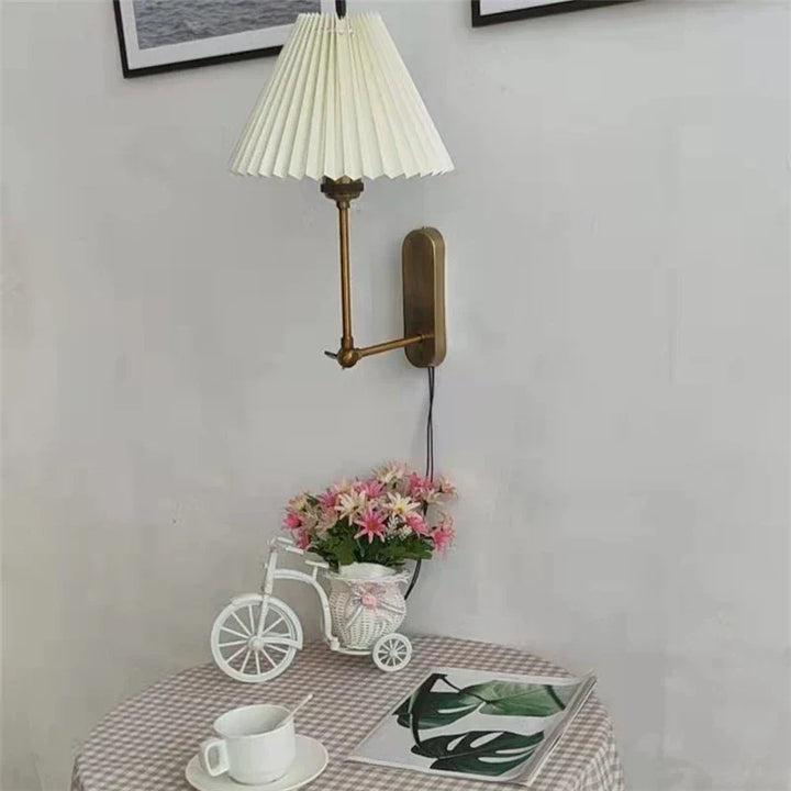 Moderne draaibare wandlamp – LED Origami lampenkap voor slaapkamer, woonkamer en badkamerdecoratie