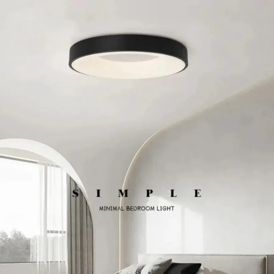 Moderne Macaron LED Plafondlamp - Verstelbaar rond ontwerp met afstandsbediening dimmen voor slaapkamer, woonkamer en gang