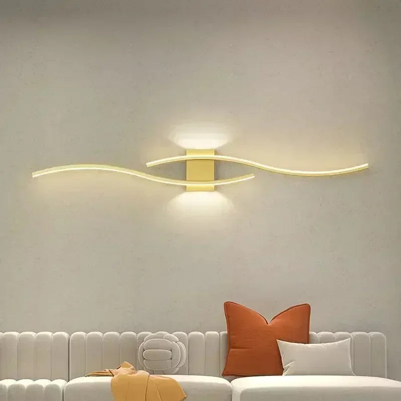 Moderne LED Wandlamp – Dimbare Op- en Neerwaartse Wandlamp voor Slaapkamer, Woonkamer en Interieurs