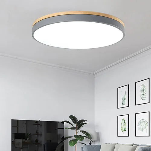 Moderne LED-Plafondlamp – 27W Opbouwlamp met warme, koude en natuurlijke lichtopties voor woonkamer, slaapkamer en keuken