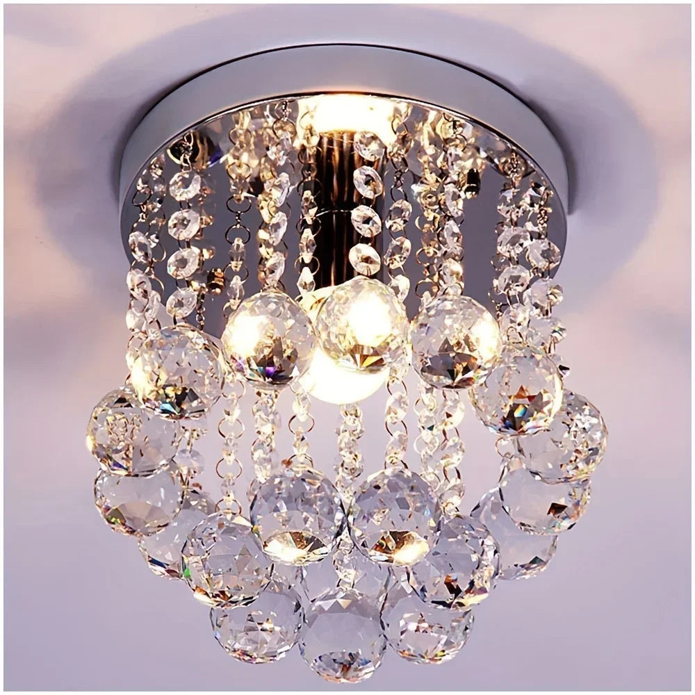 Kristallen plafonnière kristallen kroonluchter - luxe verlichting voor woonkamer, eetkamer, hal en slaapkamer