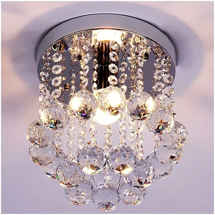 Kristallen plafonnière kristallen kroonluchter - luxe verlichting voor woonkamer, eetkamer, hal en slaapkamer