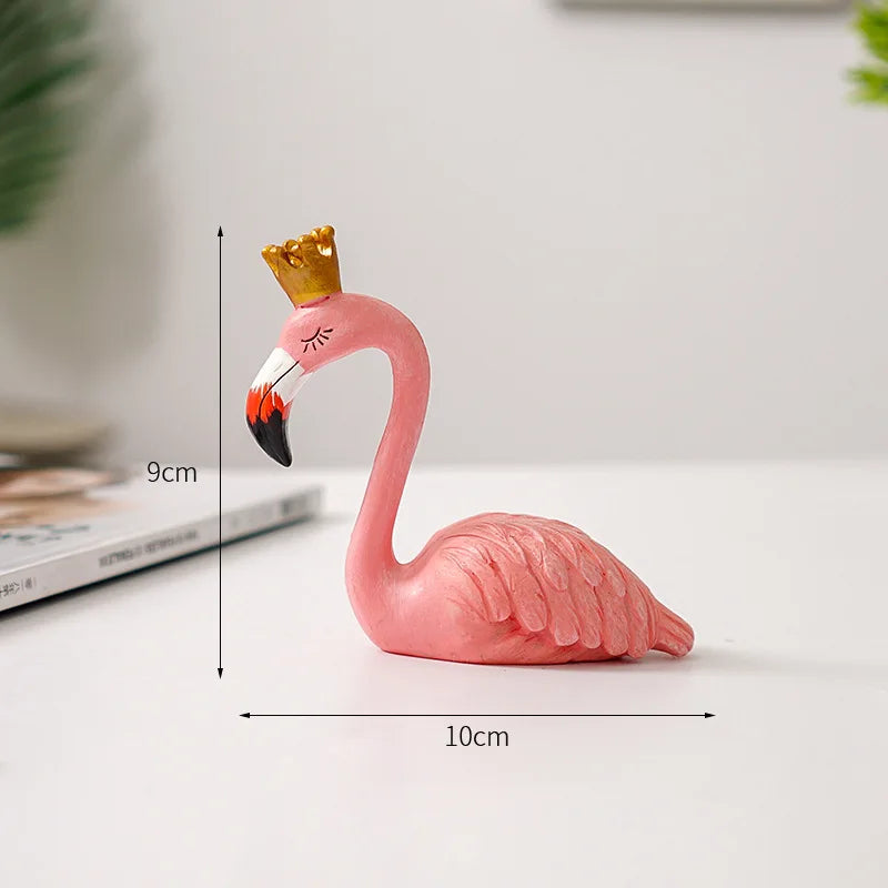 Noordse Flamingo Beeld Figur Standbeeld Sculptuur Woonkamer Kantoor Bruiloft Feest Ornamenten Huishouddecoratie Decoratieaccessoires