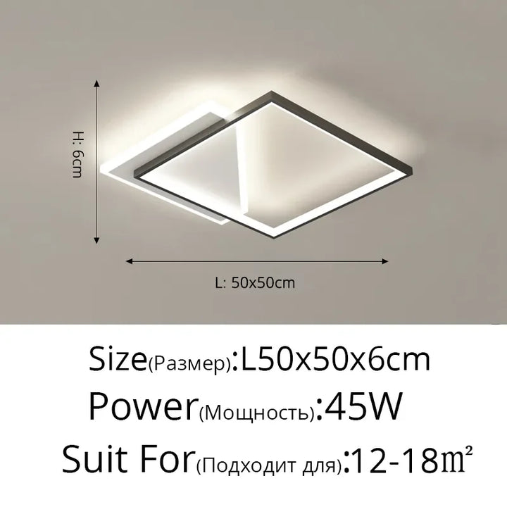 Moderne LED-Chandelier – Dimbare Binnenverlichting voor Slaapkamer, Woonkamer, Werkruimte en Woondecoratie, 110V/220V