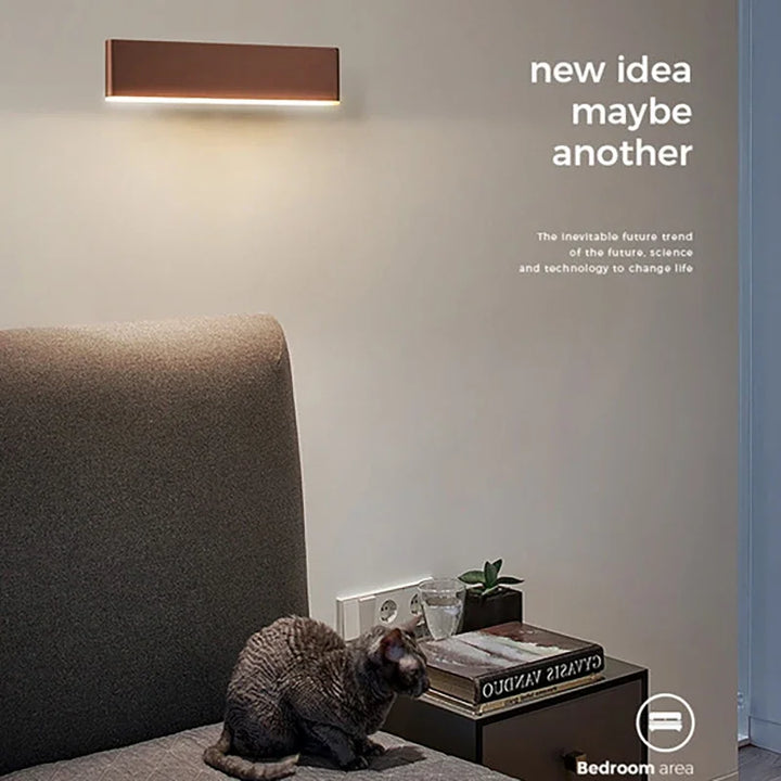 Moderne LED Wandlamp – Draaibare Aluminium Wandlamp voor Woonkamer, Slaapkamer, Eetkamer en Woondecoratie – Binnen Wandlamp Op en Neer