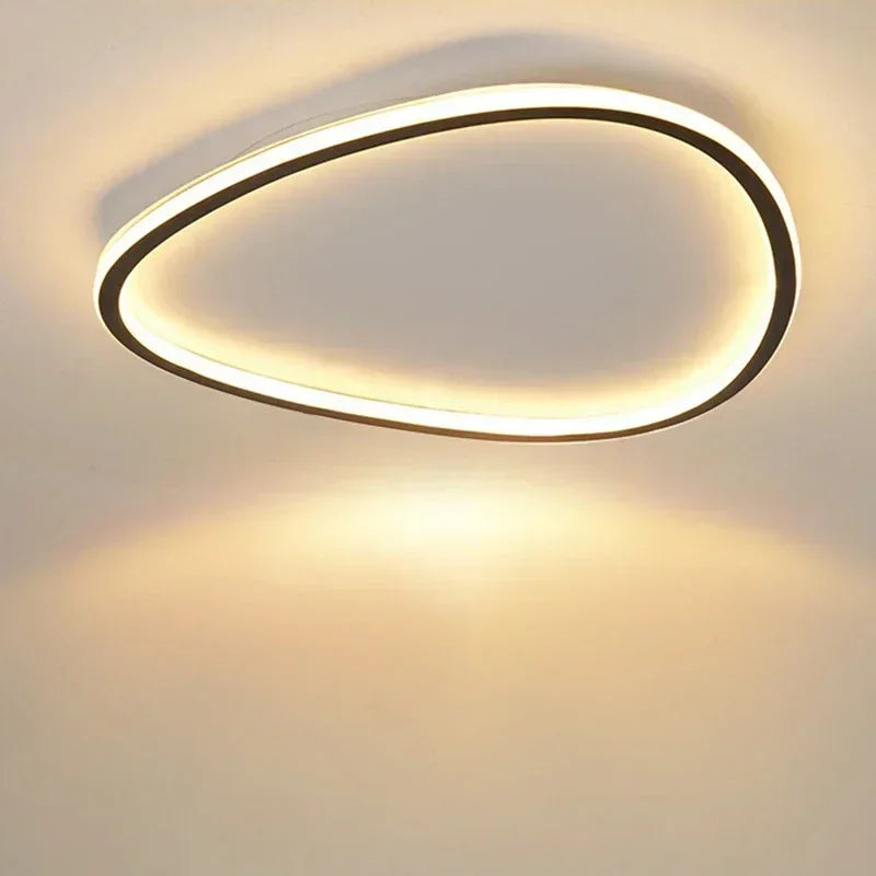 Moderne LED plafondlamp - Elegante ovale vorm voor veelzijdige binnenverlichting