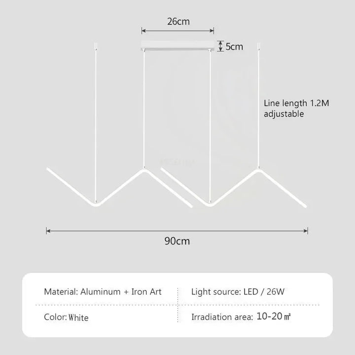 Moderne LED hanglamp - Intelligente afstandsbediening met verstelbare helderheid en kleurtemperatuur voor eetkamer, woonkamer en slaapkamer