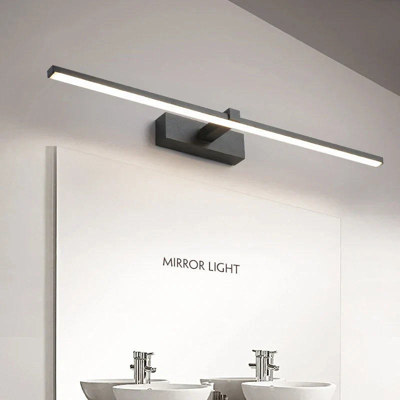 Moderne LED-Wandlamp voor de badkamer – 3-kleurige instelbare licht Aluminium LED-spiegel Lamp voor Makeup en Baden