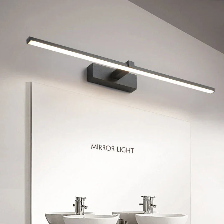 Moderne LED-Wandlamp voor de badkamer – 3-kleurige instelbare licht Aluminium LED-spiegel Lamp voor Makeup en Baden