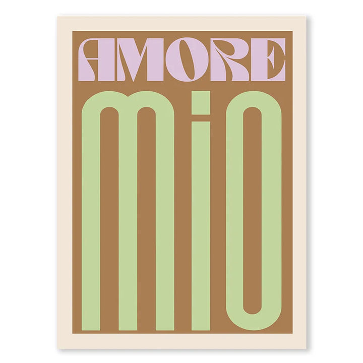Roze Retro Liefde Quote Wandkunst Fijne Canvasafdrukken Typografische Beelden voor Slaapkamer Woonkamer Hotelkamer Modern Appartement Wanddecoratie