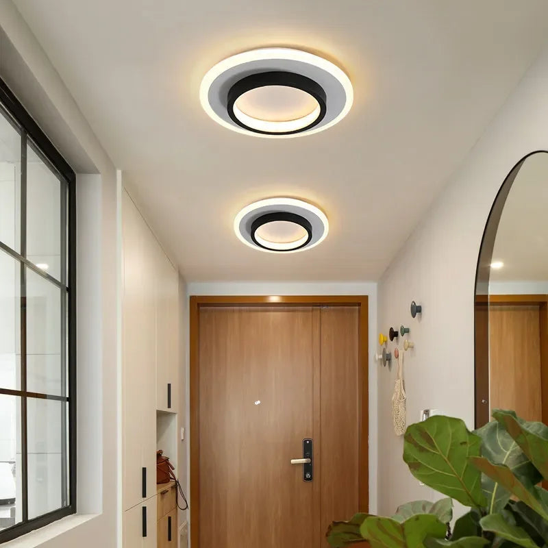 Moderne LED ceiling light - Square ceiling lamp for living room, staircase, hallway and more