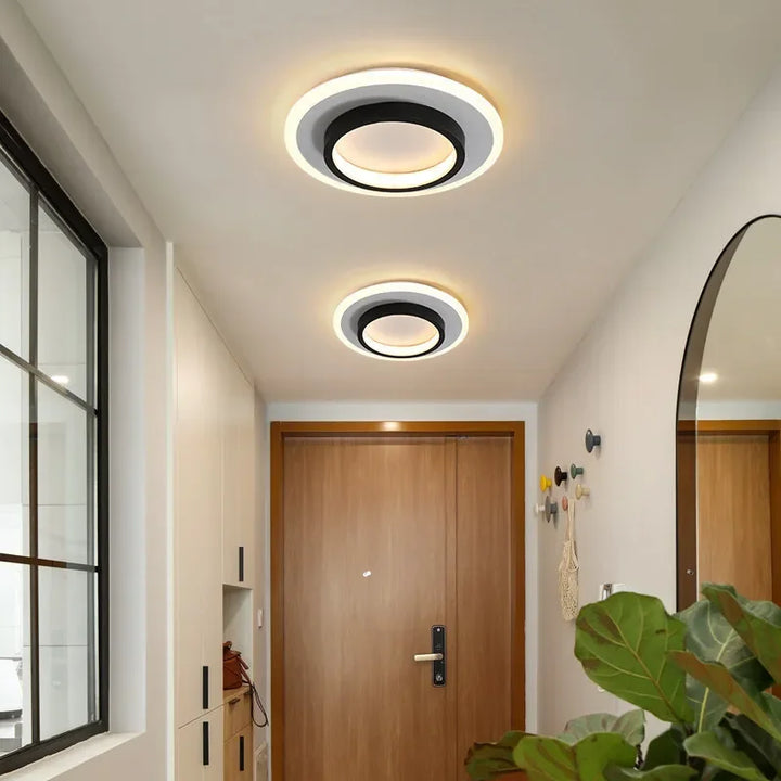 Moderne LED ceiling light - Square ceiling lamp for living room, staircase, hallway and more