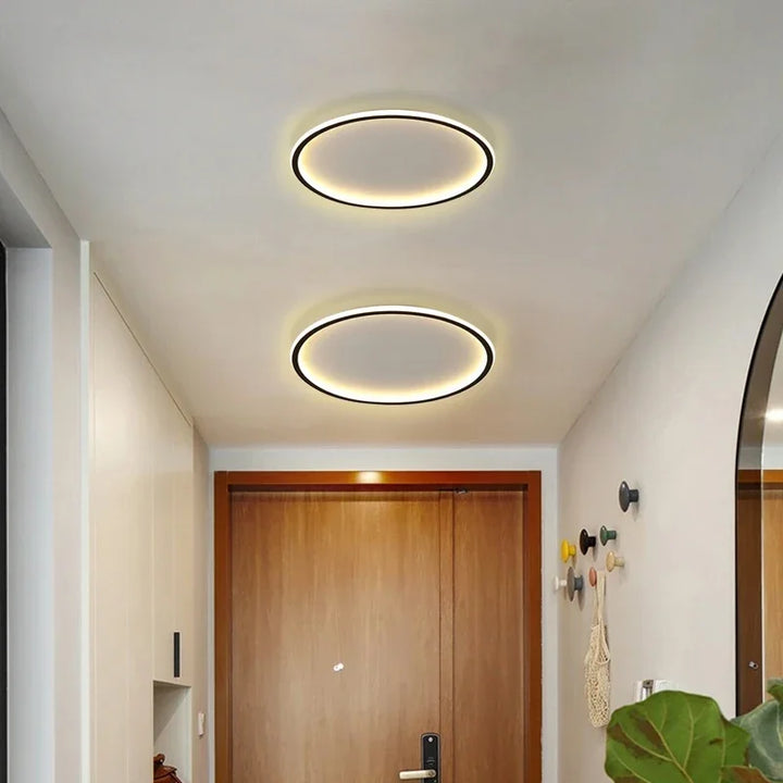 Moderne LED-ceiling light – Dimmable indoor lamp for bedroom, bathroom, kitchen and hallway