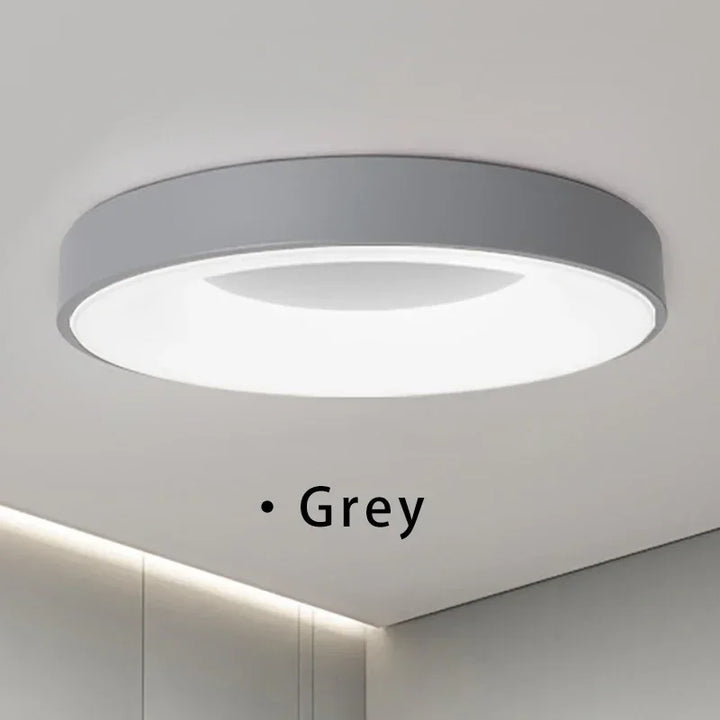 Moderne Macaron LED Plafondlamp - Verstelbaar rond ontwerp met afstandsbediening dimmen voor slaapkamer, woonkamer en gang