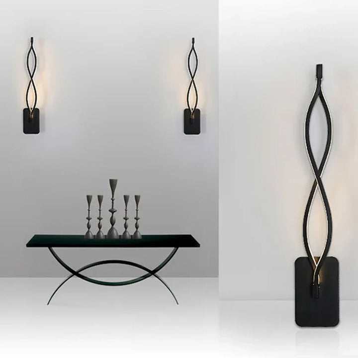 Moderne Minimalistische LED Wandlamp – Op- en Neer- Schakelaar voor Slaapkamer, Woonkamer en Badkamer