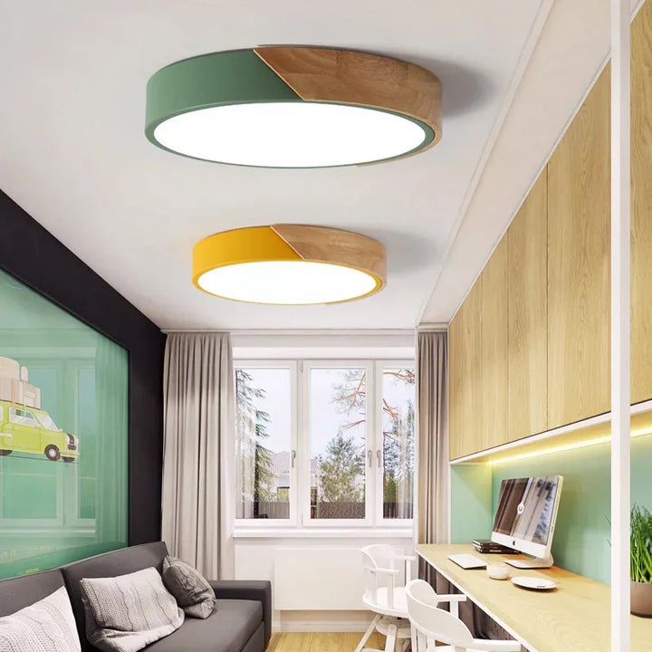 Moderne LED plafondlamp Macaron kroonluchter