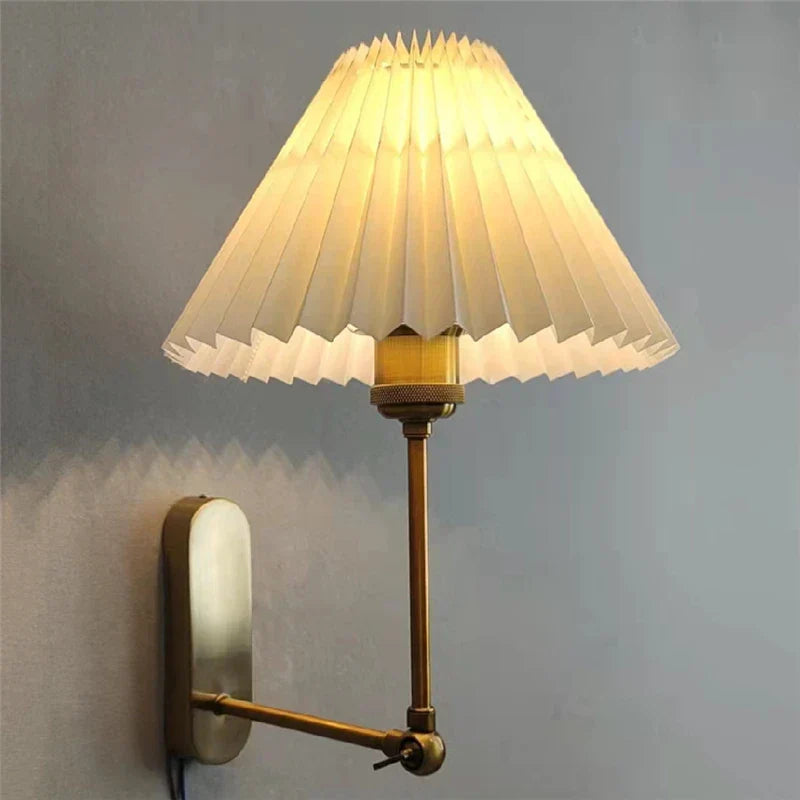 Moderne draaibare wandlamp – LED Origami lampenkap voor slaapkamer, woonkamer en badkamerdecoratie