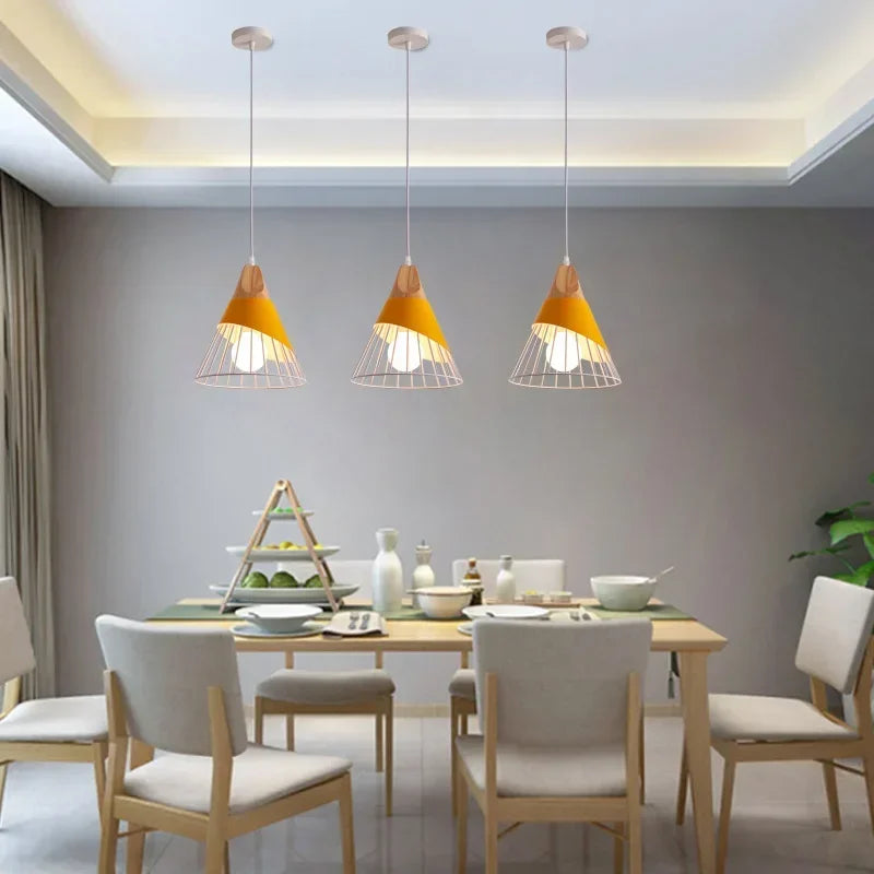 Nordic Moderne Hanglamp – Creatieve LED Hanglamp voor Restaurant, Eettafel en Woondecoratie