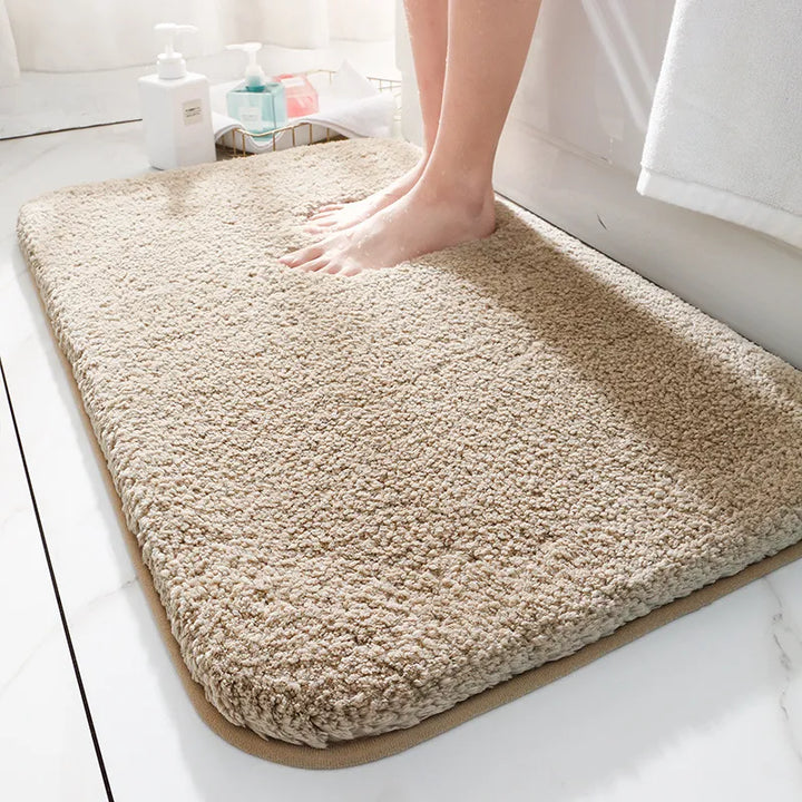 SoftStep Luxe Badmat – Extra Dikke Microvezelmat met Antislip Eigenschappen en Hoge Absorptie
