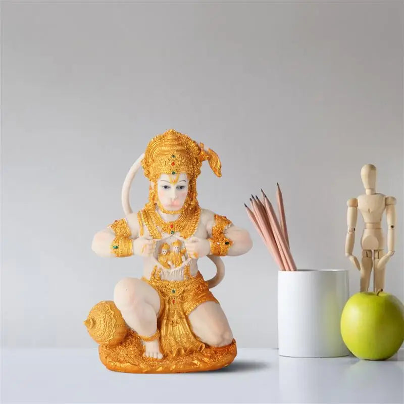 1 stuk Hanuman Boeddha Apen God Figur Zuidoost-Aziatische stijl Woonbeeld Heer Hanuman Standbeeld Boeddha Figur Ornament
