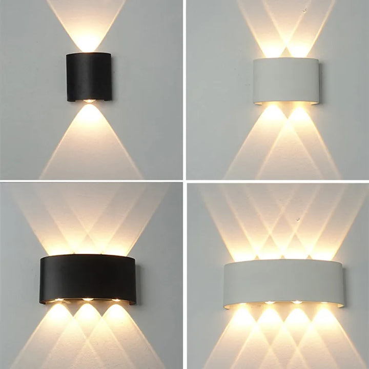 Lichaamsbewegingssensor Wandlamp Waterdicht Buiten LED Wandschakelaar Aan Af Verlichtende Lampen Tuin Binnenplaats Inductiegang Wandlamp