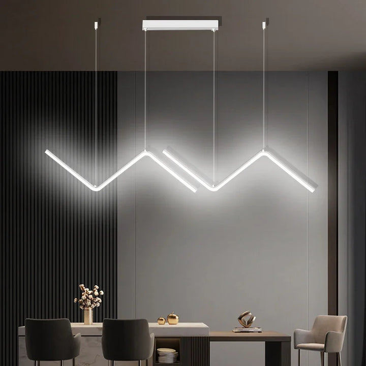 Moderne LED hanglamp - Intelligente afstandsbediening met verstelbare helderheid en kleurtemperatuur voor eetkamer, woonkamer en slaapkamer