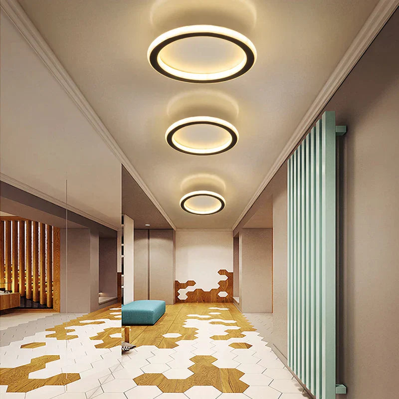 Moderne minimalistische plafondlamp – vierkant/rond LED oogbeschermlamp voor slaapkamer, kantoor, woonkamer en lounge ruimtes (90-260V)