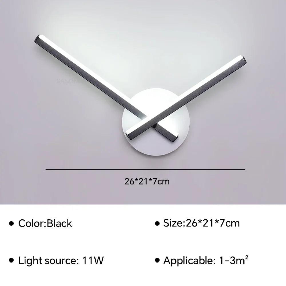 Moderne LED Wandlamp Nachtkastje Sconces - Interieur Verlichting Fixture voor Woonkamer, Slaapkamer, Hotel