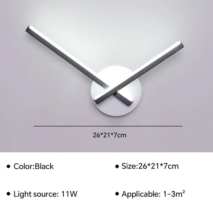 Moderne LED Wandlamp Nachtkastje Sconces - Interieur Verlichting Fixture voor Woonkamer, Slaapkamer, Hotel