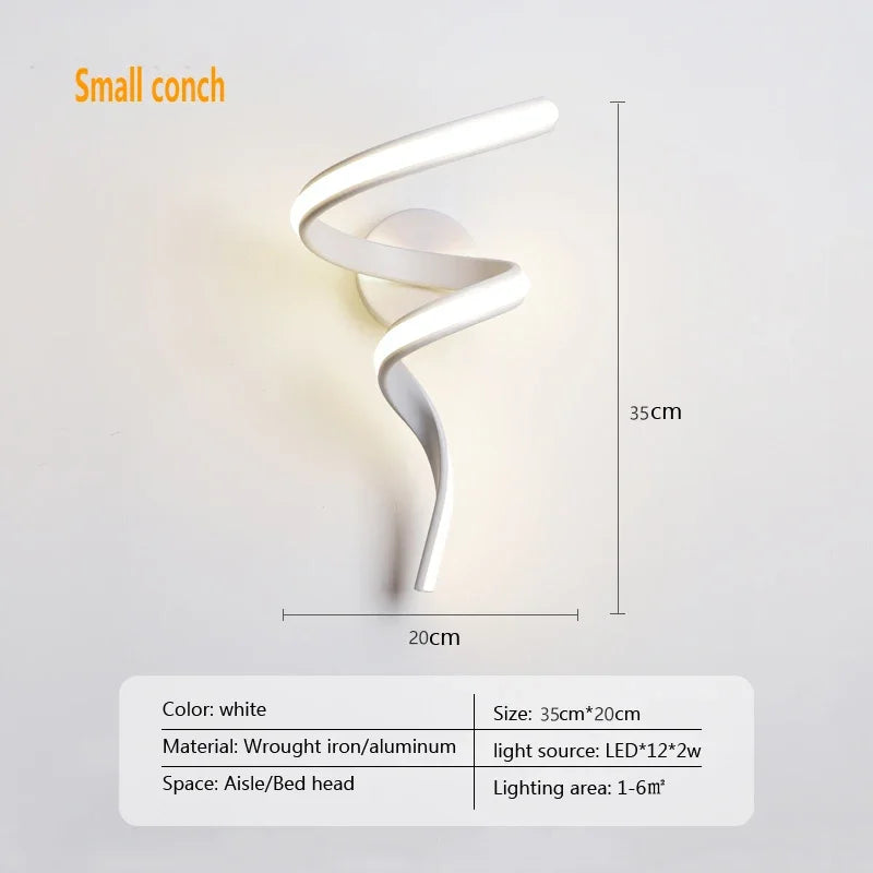 Moderne Minimalistische LED Wandlamp – Op- en Neer- Schakelaar voor Slaapkamer, Woonkamer en Badkamer