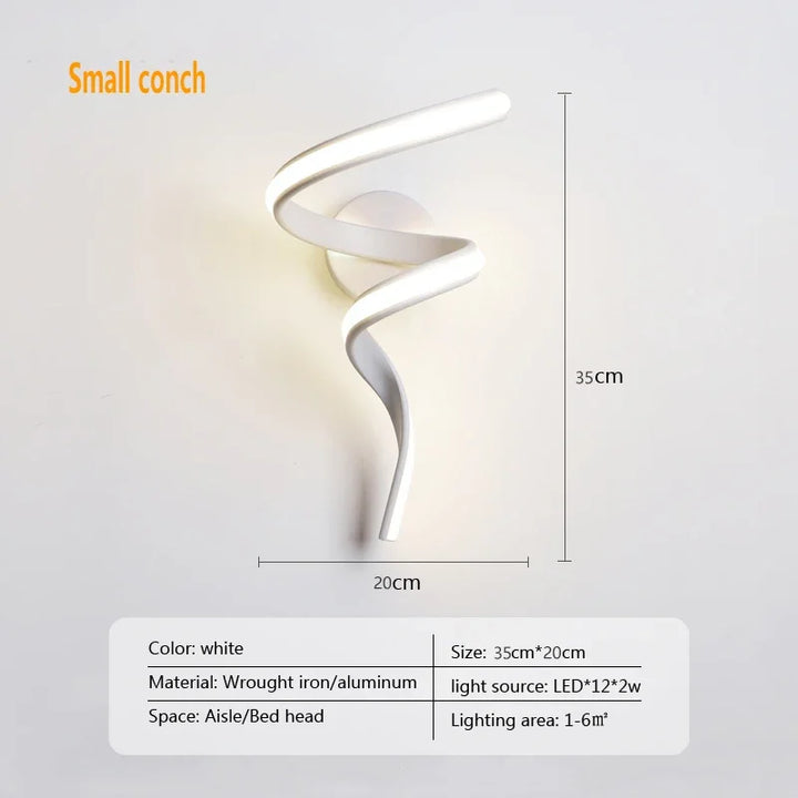 Moderne Minimalistische LED Wandlamp – Op- en Neer- Schakelaar voor Slaapkamer, Woonkamer en Badkamer