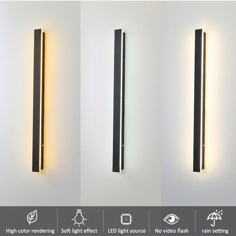 LED Lange Wandlamp Waterdicht IP65 Buiten