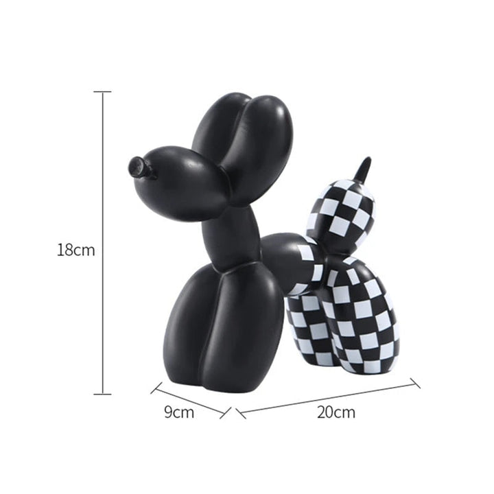 Luxe woondecoratie, luchtballon hond decoratie, bureau accessoires, dieren decoratie, moderne populaire kunst, Scandinavische beelden